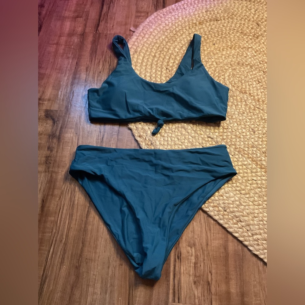 SHEIN Deep Blue Bikini Set